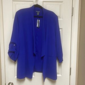 Chelsea & Theodore Woman Sapphire Blue Jacket